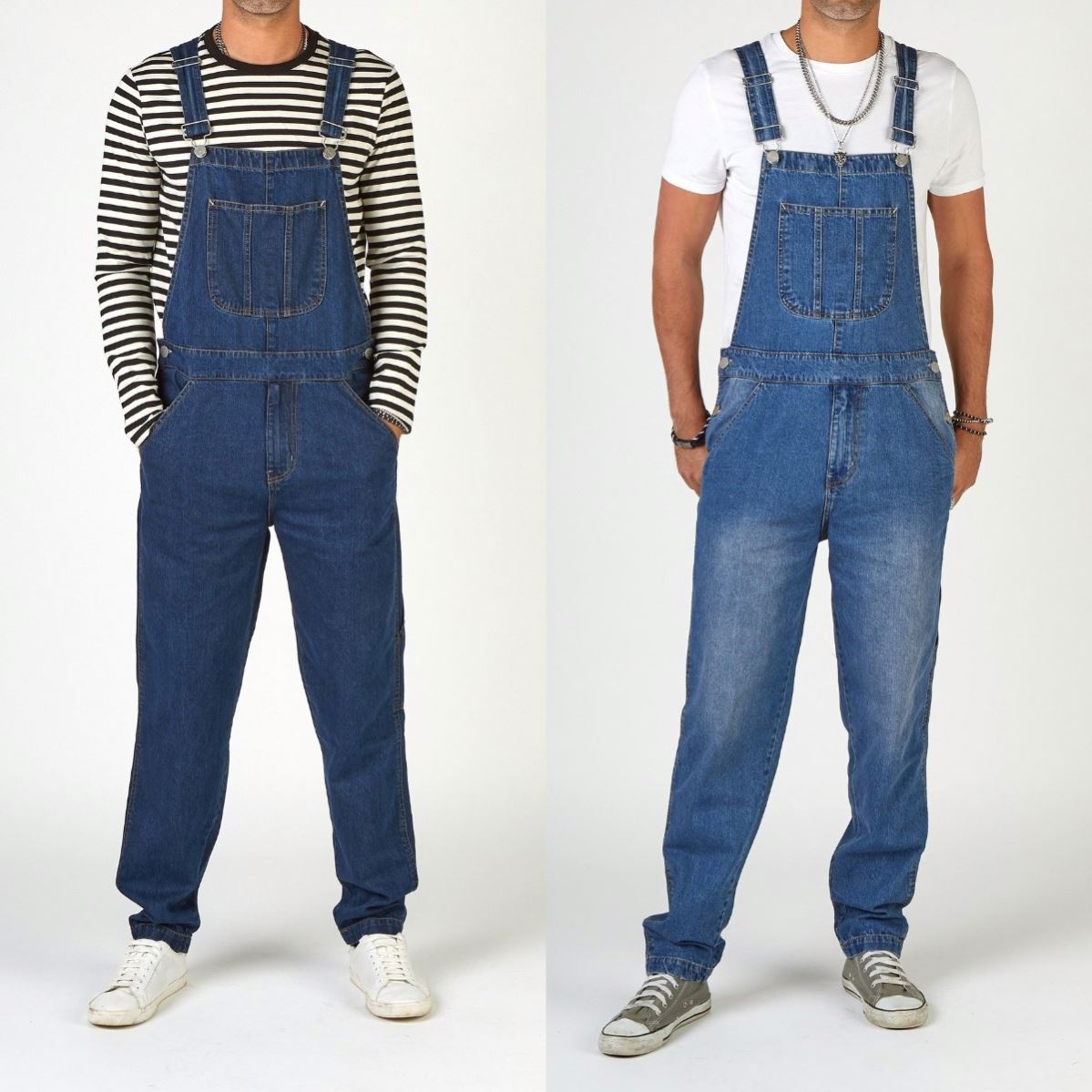 韓国商品/NOCONTENT Denim suspenders pants Booster Strap Pant Blk Denim – ShirtsNThingsAZ