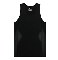 Débardeur de sport tricoté pour homme, respirant, séchage rapide, élastique, pour l'entraînement, la course, le basketball et le fitness