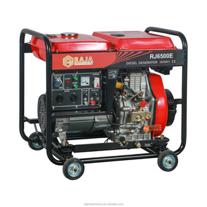 Generator energi Harga bagus 50Hz 6.5KW 6.5KVA 6500W 498CC generator daya mesin dibuat di Cina mesin diesel digunakan