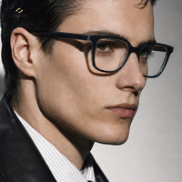 Monture de lunettes en acétate de qualité supérieure pour hommes et femmes, légère, confortable, style rétro tendance