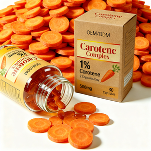Hoogwaardige <span class=keywords><strong>Beta</strong></span> Caroteen Antioxidant Ondersteuning OEM GMP Gecertificeerde Caroteen Complex Zachte Capsules - Product Image 4