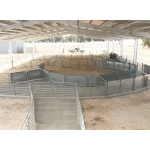 澳大利亚焊接金属牛板围栏/羊畜栏板6轨1.1米x 2.1米羊场板