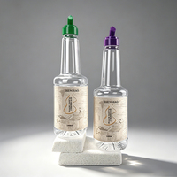Bouteille souple écologique en plastique de 1L pour sauce soja, huile d'olive, vinaigre et autres liquides