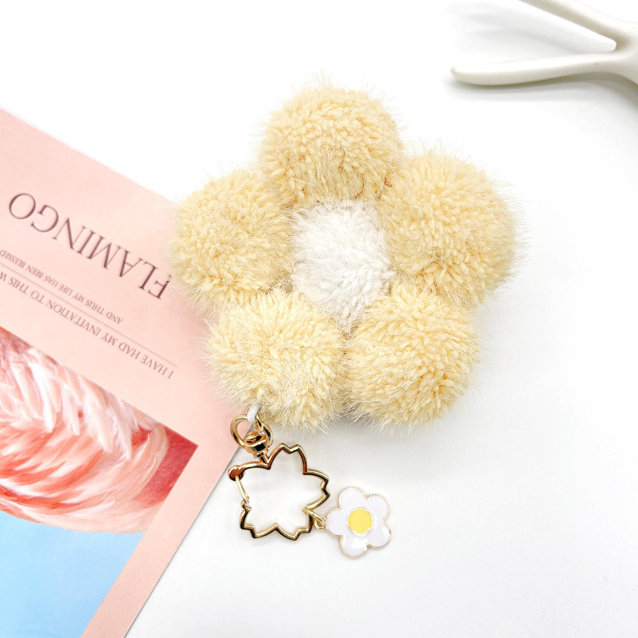 การไหลของขนยาว-สีเหลือง