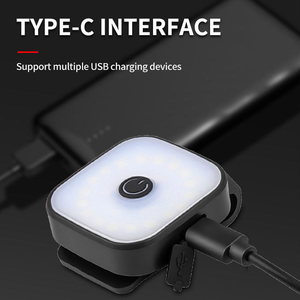 Lightweight 4 Modes Headlamp Red Warning Green Light <b>Head</b> Lamp Night Running Light <b>USB</b> <b>Rechargeable</b> <b>Head</b> <b>Torch</b> - Product Image 5