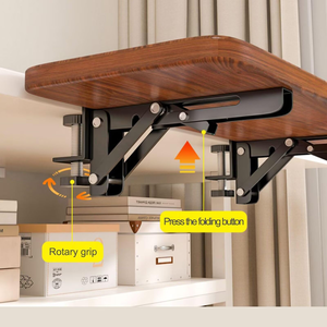 Ergonomic Keyboard Tray Drawer Under <b>Desk</b> Extender with C-Clamp Hardware Extender for <b>Study</b> Room Office Home - Product Image 3