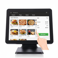 Sistema POS Todo en Uno con Pantalla Táctil Capacitiva de 15 Pulgadas, Caja Registradora con Windows en Venta