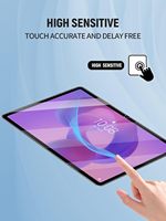 Tablette de protection d'écran 2.5D en verre trempé transparent pour Lenovo Tab K12 Idea Tab Plus Film 9H anti-rayures de 12.1 pouces