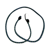 Cordon élastique en nylon de 1/4 pouce x 100 pieds pour bagages, emballage, camping, kayak, poteaux de tente, attaches de fixation