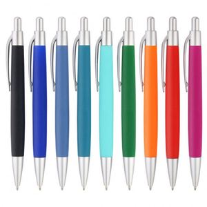 Wholesale Promotion Custom Logo Slogan Plastic Ballpoint Ball Promotional Advertising <b>Pen</b> - Product Image 1