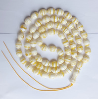 Tasbih musulman islamique en ambre naturel de la Baltique, agate tigre, agate Aqeeq, ivoire, perles de prière de luxe, vente en gros, cadeau