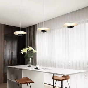 Accesorios de iluminación minimalista LED creativa sala de estar dormitorio lámpara de noche luz colgante - Product Image 5