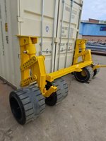 Conteneur d'expédition à levage automatique manuel à LC-30 chargé élevé Jack 30 tonnes capacité 4 pièces pneus tout-terrain conteneur ISO en acier