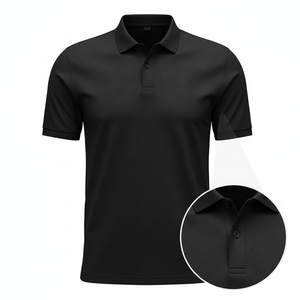 Camiseta Polo para Hombre, Corte Casual, Tela de Algodón Suave, Transpirable, Cómoda, Manga Corta, Elegante, para Uso Diario, Apta para Actividades al Aire Libre - Product Image 1