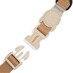 ปลอกคอแมว Naturals Dune Collar สีแทน ปรับขนาดได้ พร้อมหัวเข็มขัดนิรภัย - Product Image 2