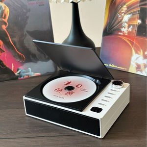 <span class=keywords><strong>Lecteur</strong></span> de <span class=keywords><strong>CD</strong></span> de qualité supérieure, haut-parleur Bluetooth rechargeable, <span class=keywords><strong>lecteur</strong></span> de disques <span class=keywords><strong>intégré</strong></span>, cadeau de festival - Product Image 2