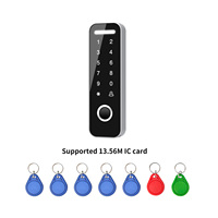 Biometric Access Control System Professional 3-in-1 Security Solution Cloud Management Touch Screen Two-Way Audio APP Waterproof