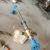 Vente directe d'usine d'arbres de transmission marins en acier inoxydable sur mesure, arbres de transmission longs, arbres de transmision de popa pour la transmission des navires.