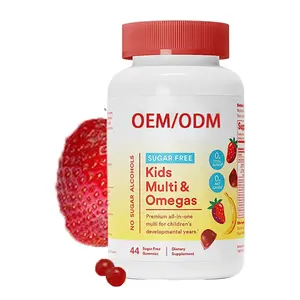 Multivitamine En Vezels Voor De Spijsvertering En Immuniteit Vitamine C D3 Zink Omega 3 Visolie Kids Fiber Vitamine Gummies