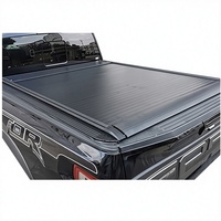 Bâche de benne manuelle enroulable en aluminium étanche et anti-poussière pour pick-up