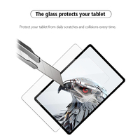 Film protecteur d'écran en verre trempé transparent ultra fin anti-rayures 9H 2.5D pour tablette Nubia Redmagic Nova Astra