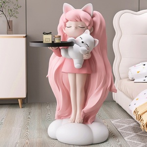 Factory Big Girl Living Room Floor Decoration Modern Home <strong>Accessories</strong> Living Room <strong>Bedroom</strong> Porch Sculpture Housewarming Gift - Product Image 2