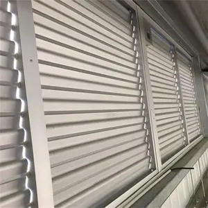 AS2047 TOMA gute Qualität Fabrik preis außen Aluminium wasserdicht wind dicht Jalousie Fenster