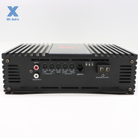 Amplificateur de voiture mono classe D haute puissance 3000W RMS avec crossovers, égaliseurs, radio HD Bluetooth, garantie 2 ans, audio de voiture