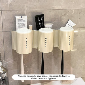 Du Lịch Bàn chải đánh răng hộp kem đánh răng và bàn chải đánh răng lưu trữ container xách tay Nước súc miệng cup chủ - Product Image 6