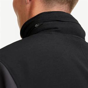 Veste de sport pour homme de haute qualité, personnalisée, décontractée, gris foncé, à blocs de couleur, col montant, fermeture éclair, coupe régulière, service OEM - Product Image 6