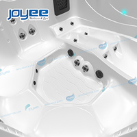 JOYEE Fabricant de bain à remous bon marché OEM pour spa extérieur de meilleure qualité Ariestech Balcon Spabad Massage Hydro Jets