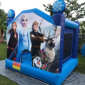 <span class=keywords><strong>Castillo</strong></span> <span class=keywords><strong>de</strong></span> salto <span class=keywords><strong>de</strong></span> PVC inflable <span class=keywords><strong>Frozen</strong></span> Bounce House - Product Image 2