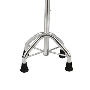 Canne télescopique à quatre pieds en alliage d'aluminium, légère, absorbant les chocs, pour personnes âgées, bâton de marche, argent, bronze, or - Product Image 4
