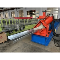 Machine de formage de poutrelles Cz, moteur haute puissance, changement automatique rapide, cadre en acier, perforation de canaux, fonctionnement facile