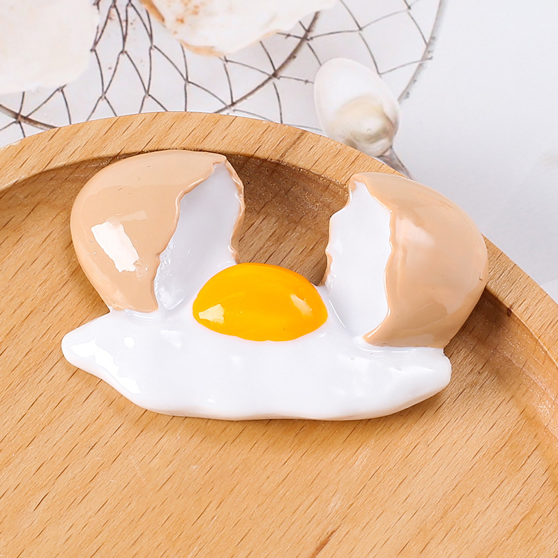 Opened egg with magnet