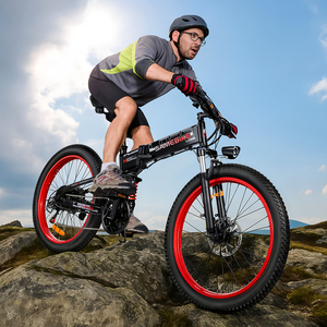 Bicicletta <span class=keywords><strong>Elettrica</strong></span> <span class=keywords><strong>Pieghevole</strong></span> SAMEBIKE con Batteria al Litio Integrata, Mountain Bike <span class=keywords><strong>Elettrica</strong></span> per Adulti da 26 Pollici - Product Image 6