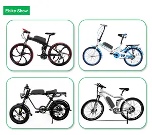 YABO-Kit de bicicleta eléctrica de 48V, batería de litio de 3000W con batería incluida 18650, 48V, 10Ah, 14Ah, 15Ah