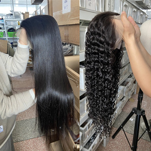 Hd Transparent <strong>Lace</strong> Human Hair <strong>Wig</strong> Nature Cuticle Aligned 13x6 Long Deep <strong>Lace</strong> Front <strong>Wigs</strong> - Product Image 2