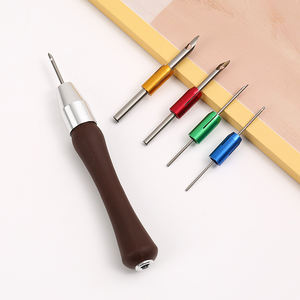 Juegos de agujas de punzón intercambiables de 4 cabezales JC, <span class=keywords><strong>aguja</strong></span> de punzón rusa, <span class=keywords><strong>bordado</strong></span>, Kit de pluma de punto de cruz - Product Image 2
