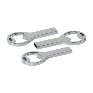 <span class=keywords><strong>Mini</strong></span> kim loại mở chai Key Shaped <span class=keywords><strong>USB</strong></span> Flash Drive U đĩa Bộ nhớ lưu trữ <span class=keywords><strong>USB</strong></span> với biểu tượng tùy chỉnh Pendrive - Product Image 2