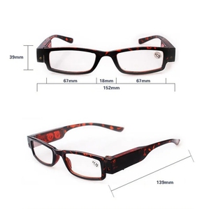 LED con gafas <span class=keywords><strong>de</strong></span> <span class=keywords><strong>lectura</strong></span> <span class=keywords><strong>de</strong></span> luz Anti-Luz Azul mujeres y hombres gafas <span class=keywords><strong>de</strong></span> <span class=keywords><strong>lectura</strong></span> <span class=keywords><strong>de</strong></span> moda + 1,0 + 1,5 + 2,0 a + 4,0 - Product Image 6