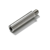 Pipa Titanium Berulir Industri Gr1 Gr2 dengan Ujung Ulir BSP/NPT/Metrik Tahan Korosi & Anti Bocor untuk Pipa Kimia