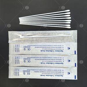 Écouvillon de prélèvement nasal floqué stérile en PP pour usage en laboratoire - Product Image 2