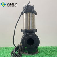 Collaboration internationale Normes mondiales Haute efficacité Haute pression Pompe à eau submersible pour eaux usées 380V