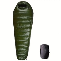 Sac de couchage en duvet super chaud pour maman: remplissage en duvet de canard 90%, conception coupe-vent et chaude, adapté au camping en plein air et à la randonnée