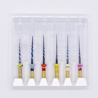 Herramienta dental azul, limas de motor rotativo, instrumento dental de activación por calor para dentista