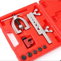 Kit de Herramientas de Abocardado de 5 Orificios con Cortatubos, Juego de Expansión y Reducción de Tubos para Cobre, Aluminio y Tuberías de Frenos