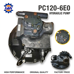 ปั๊มไฮดรอลิกใส่ได้กับ PC120-6 Komatsu อะไหล่ทดแทน PC120-6E0รถขุดหลังการขาย - Product Image 1