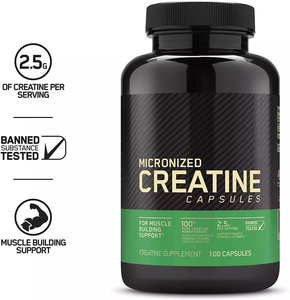 Kapsul Creatine Monohydrate untuk Kekuatan Otot, Energi, dan Penyerapan Cepat, Mudah Ditelan, Grosir OEM - Product Image 3