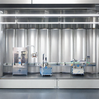 Machine de remplissage, de bouchage et d'étiquetage automatique électrique Orshang pour pâtes cosmétiques et shampoings, état neuf, capacité 2000-4000 BPH, avec cœur PLC